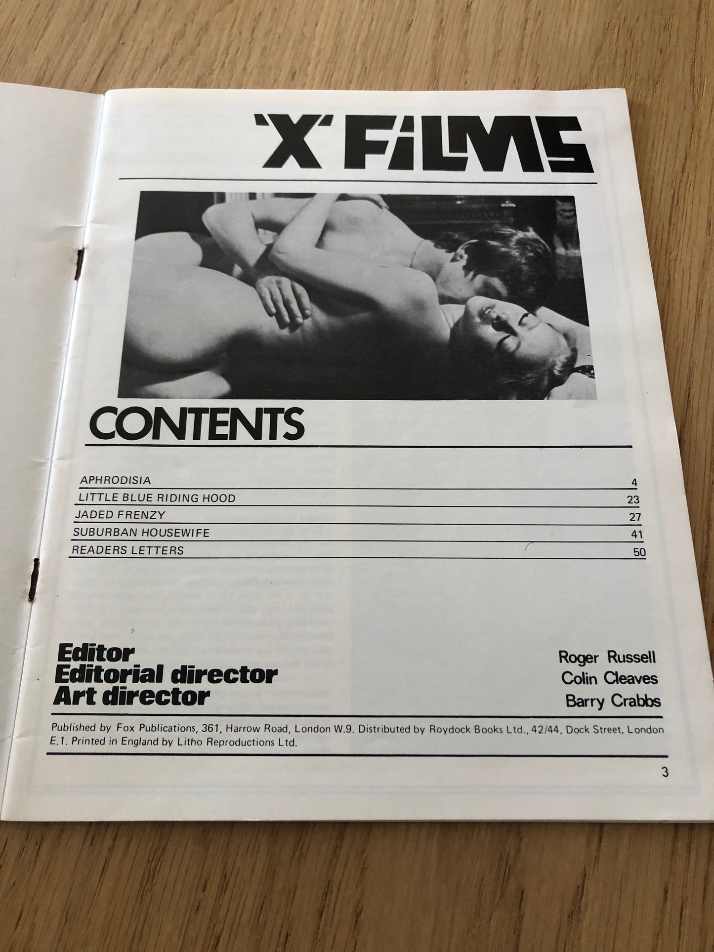 X Films Magazine Vol 2 No 2 - Litho Publications