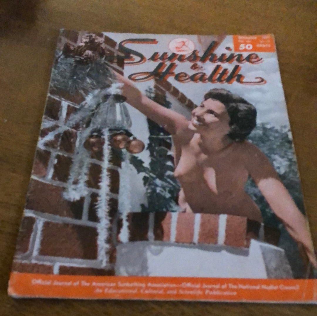 Sunshine & Health Magazine December 1952