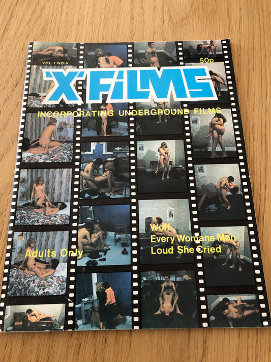 X Films Magazine Vol 1 No 6 - Litho Publications