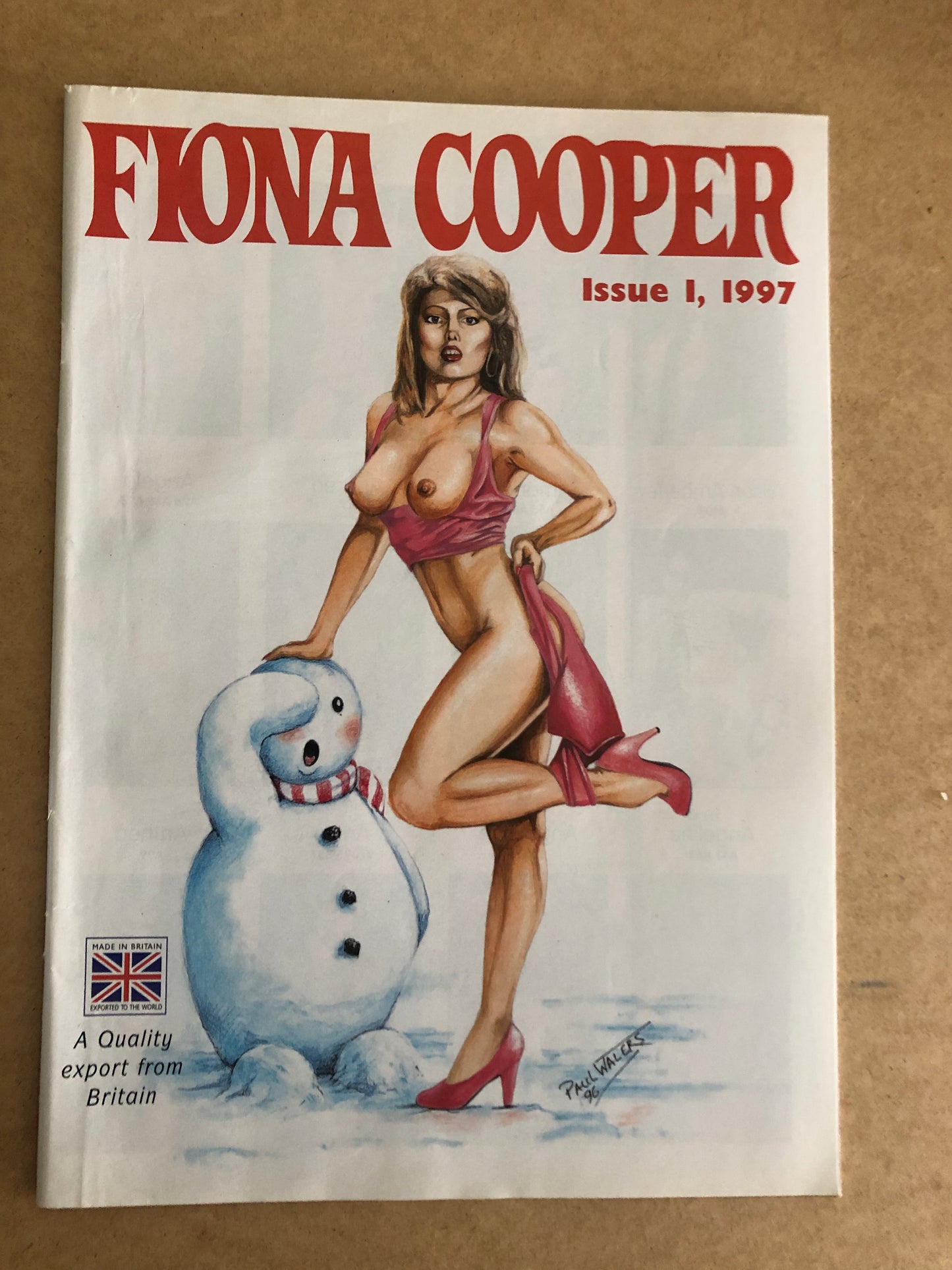 Fiona Cooper Magazine 1997 Issue 1