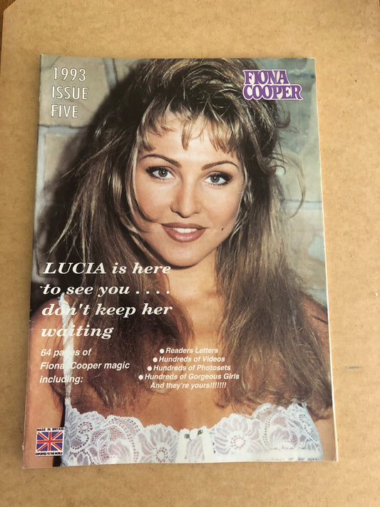 Fiona Cooper Magazine 1993 Issue 5