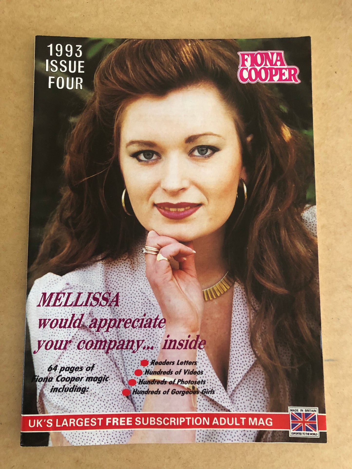 Fiona Cooper Magazine 1993 Issue 4