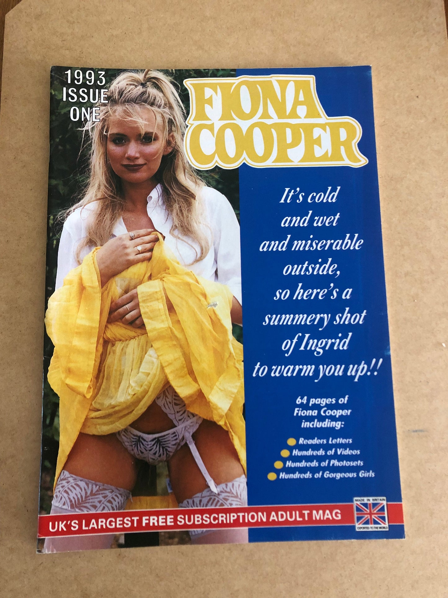 Fiona Cooper Magazine 1993 Issue 3