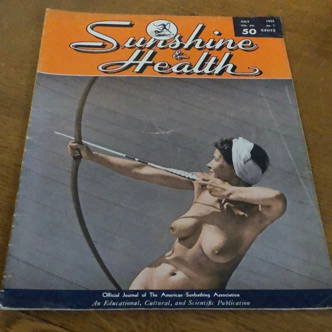 Sunshine & Health Magazine July 1952