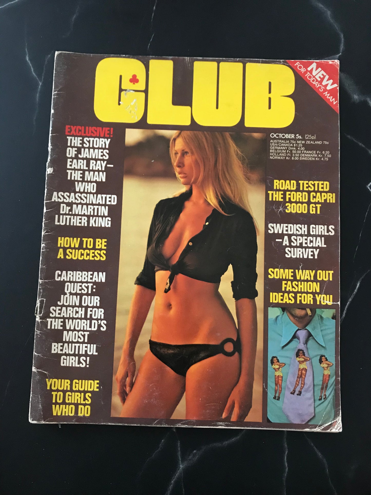 Club International Magazine October 1970