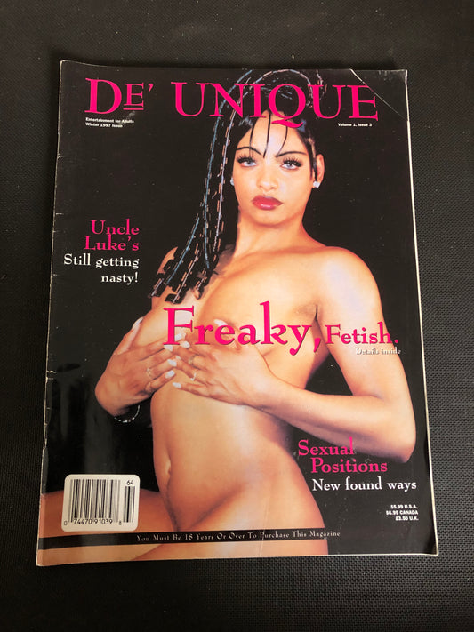 De Unique Volume 1 No 3